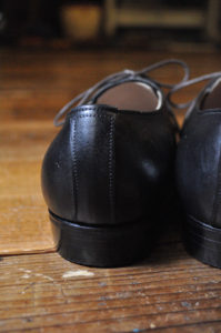 手作り靴教室・靴工房　スペインからの短期集中レッスン・ツイストステッチUチップ・ダービー
